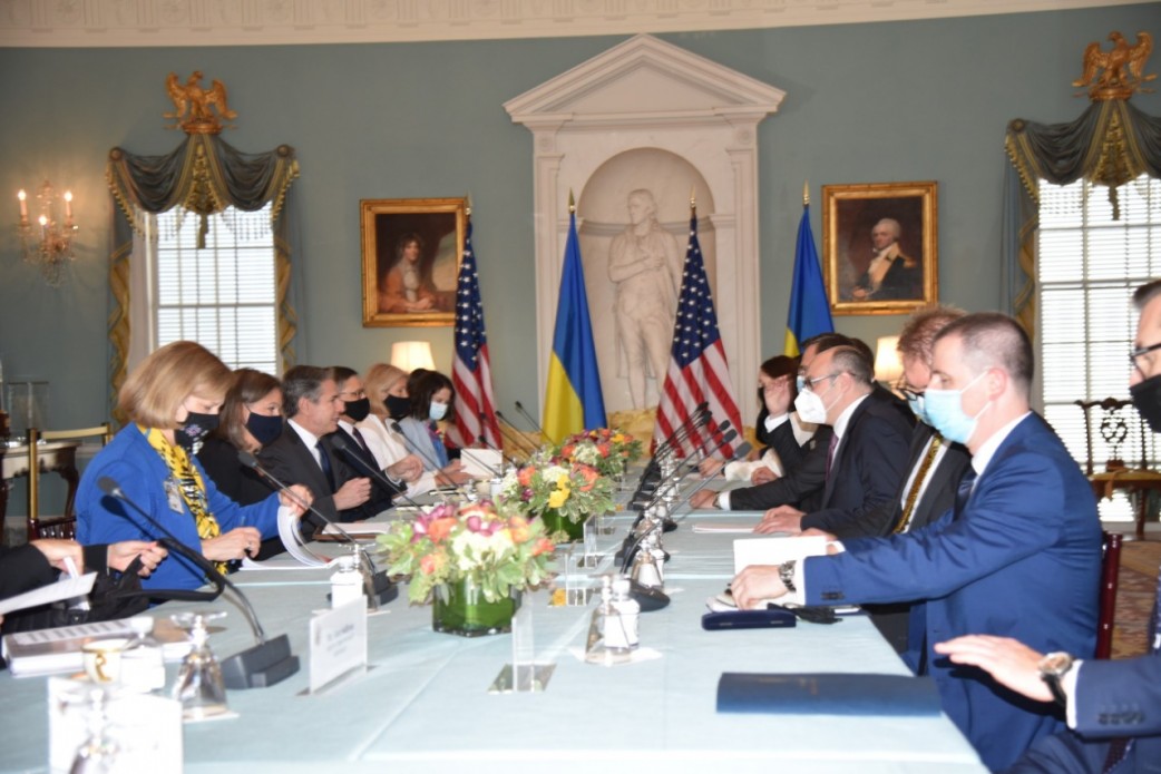Керівник Офісу Президента й міністр закордонних справ України зустрілися з Державним секретарем США