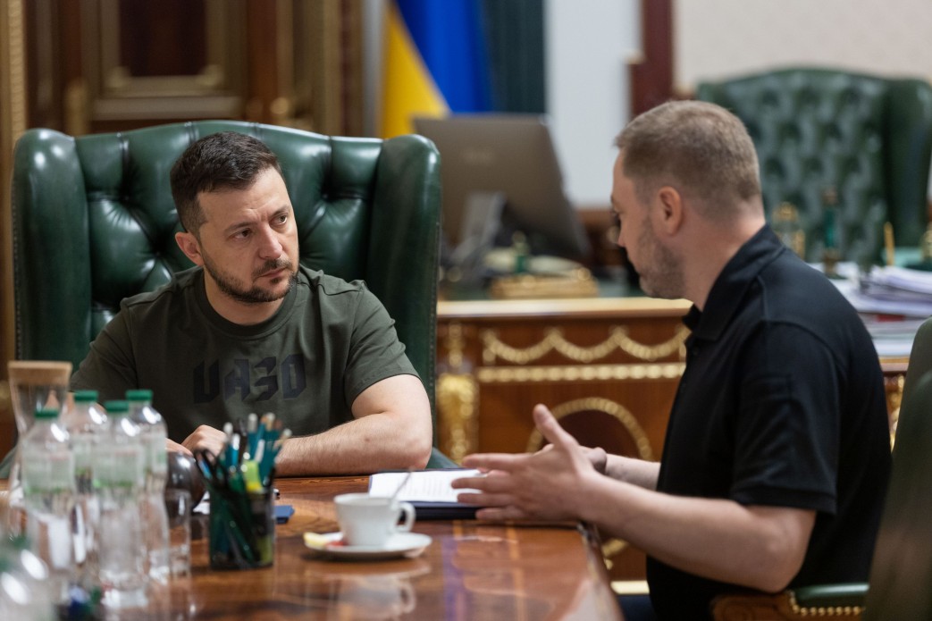 Президент України провів зустріч з міністром внутрішніх справ