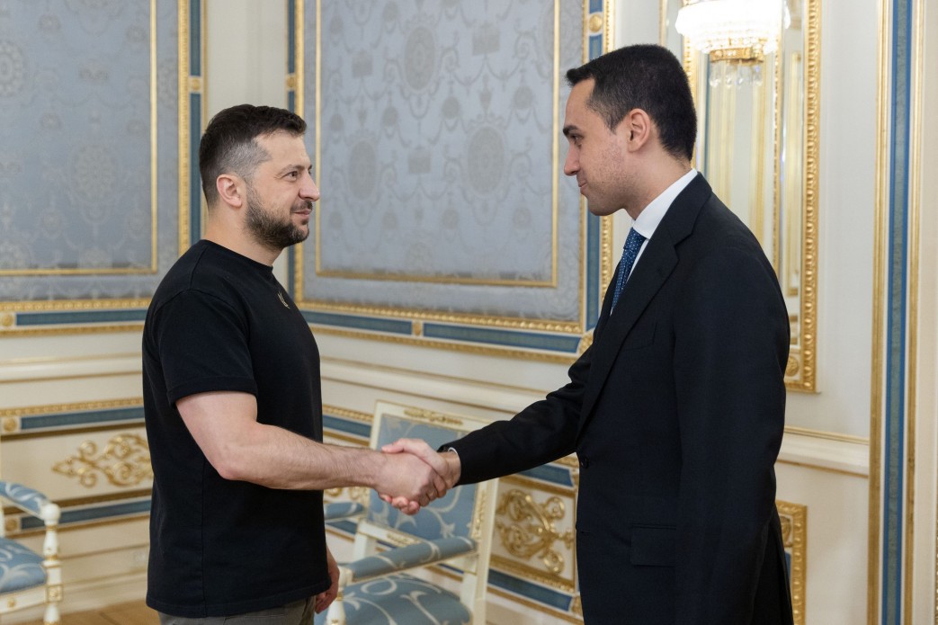 Президент обговорив з міністром закордонних справ Італії підтримку України