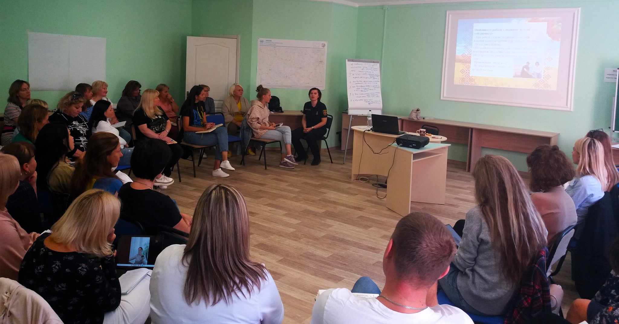 Практичні психологи закладів освіти Полтавщини тренували навички надання першої психологічної допомоги