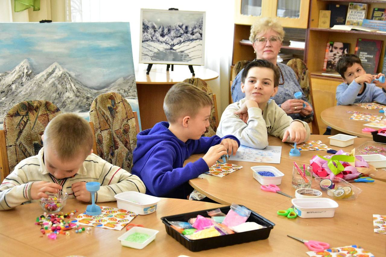 У Полтаві провели майстер-клас «Великодні прикраси» для дітей та їхніх батьків